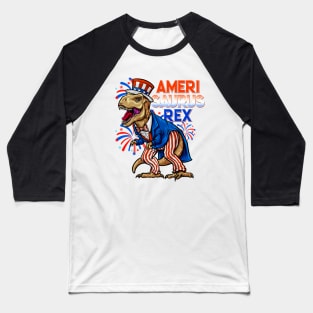 Amerisaurus Rex Baseball T-Shirt